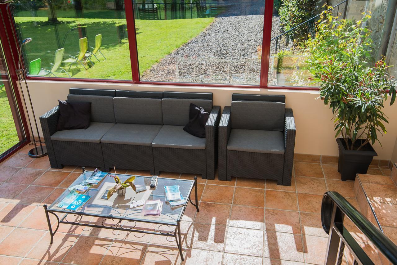 Au Jardin Fleuri Villa Vauxaillon Eksteriør billede